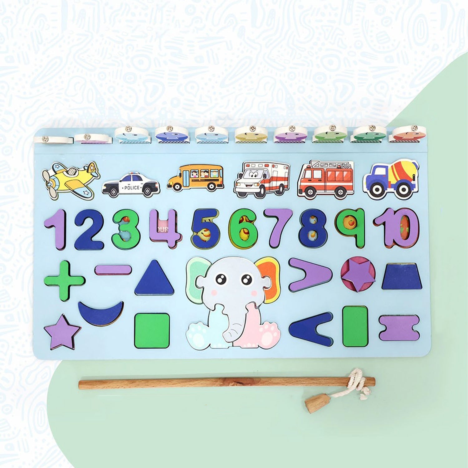 Wooden Magnet PuzzlePlay Wooden Magnet PuzzlePlay